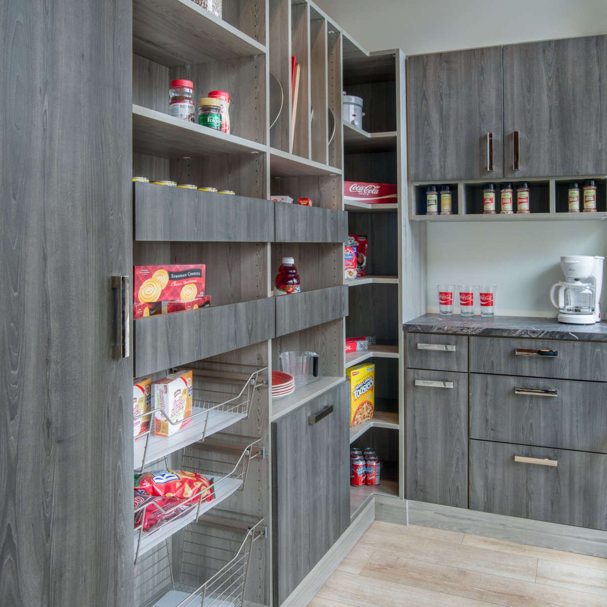 custom pantry space