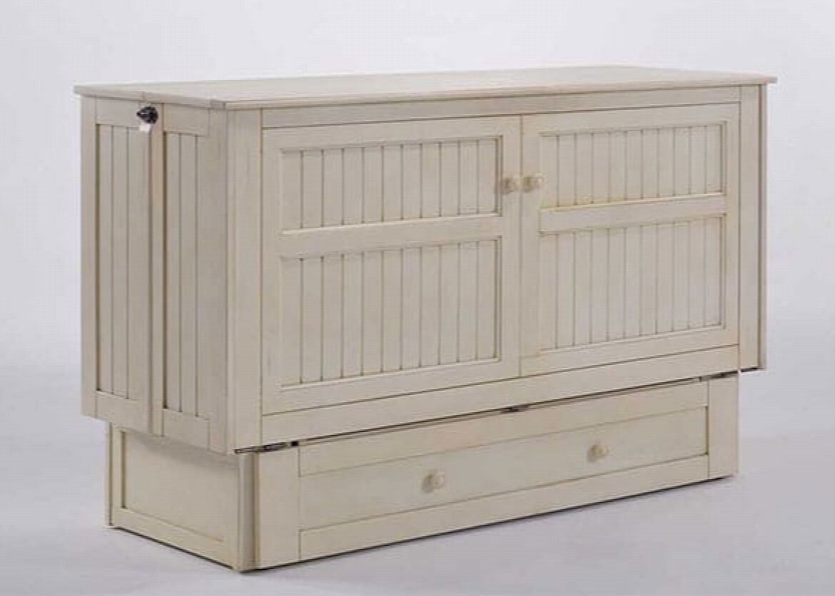 daisy murphy cabinet bed buttercream closed