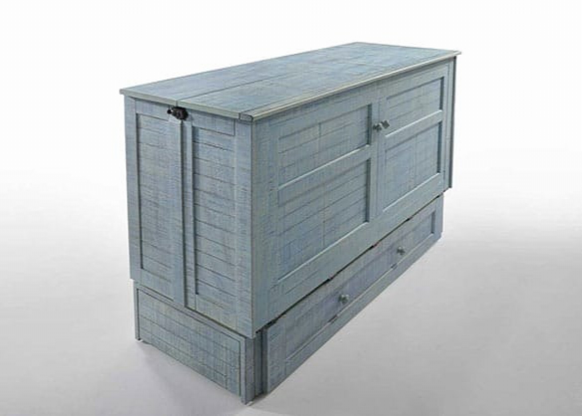 poppy murphy cabinet bed skye blue closed