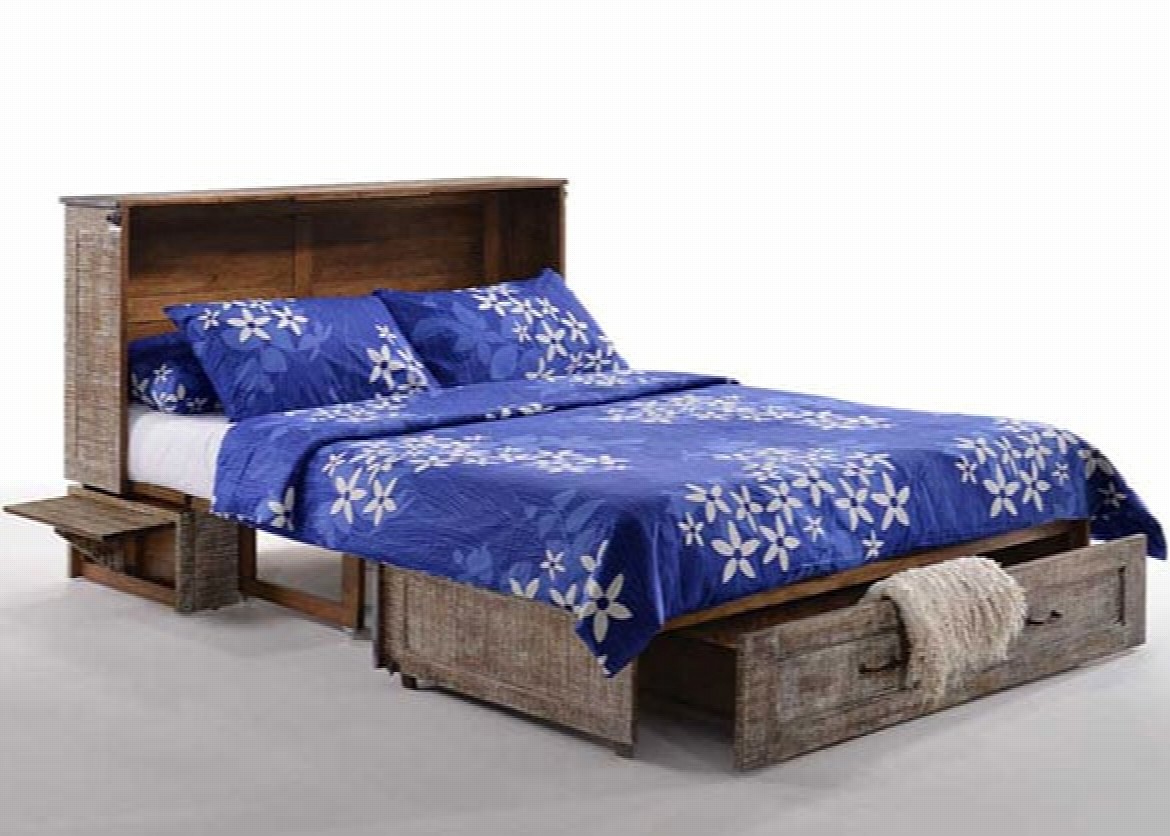 poppy murphy cabinet bed white bark open