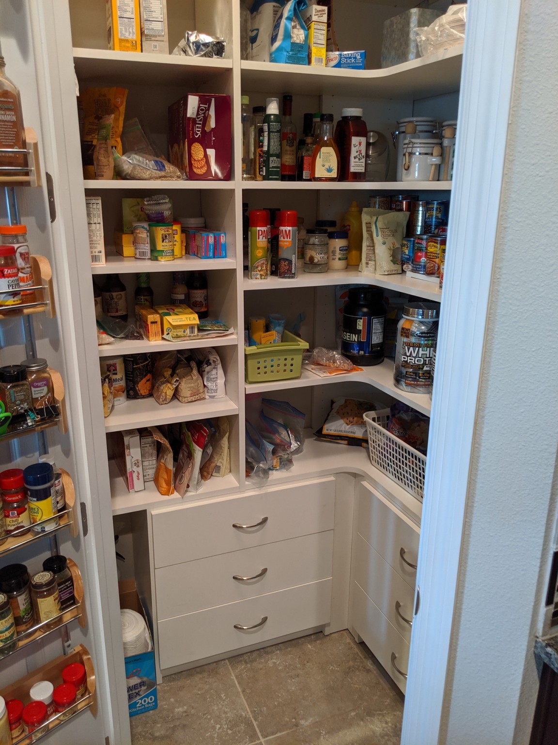 pantry areas