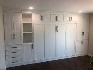 Murphy Bed with Storage Cabinetry Solution